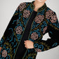 COLOURFUL BEADED VELVET JACKET