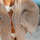 NUDE EMBELLISHED KIMONO
