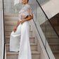 SILVER AND PEARL CAPE
