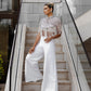 SILVER AND PEARL CAPE