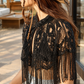 Jawhara Beaded Cape