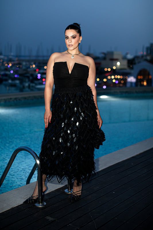 BLACK BIRD SKIRT
