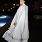 WHITE SILK KIMONO